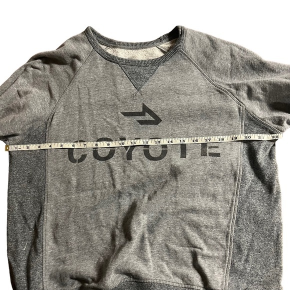 Sportige coyote gray pullover sweatshirt size medium - Picture 4 of 5